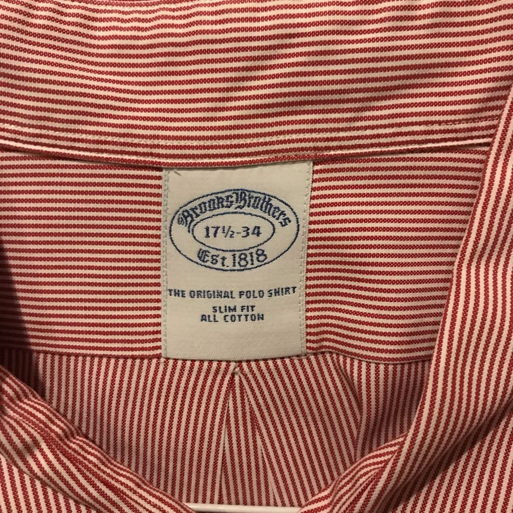 🌺 (2/$10) Brooks Brothers Slim Fit Button Down